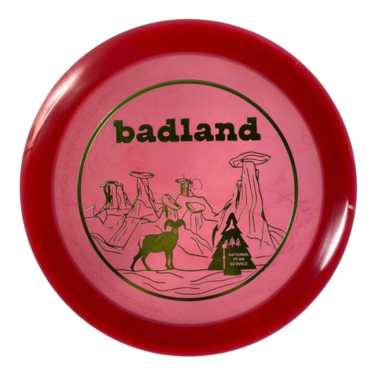 Innova Champion Discs Badland - Beast | Champion | Red/Green 170g (First Run) 28/50 Disc Golf