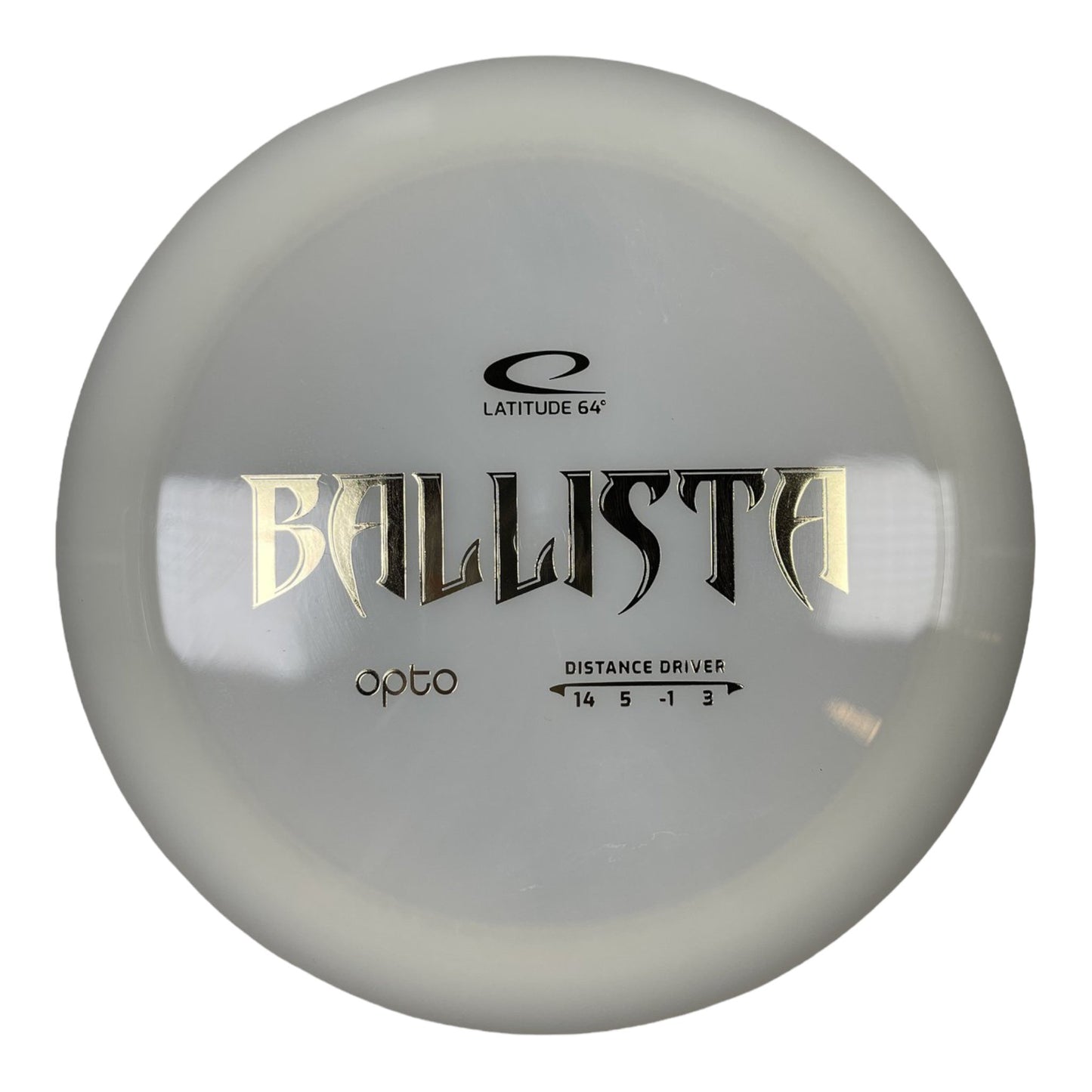 Latitude 64 Ballista | Opto | White/Gold 171g Disc Golf