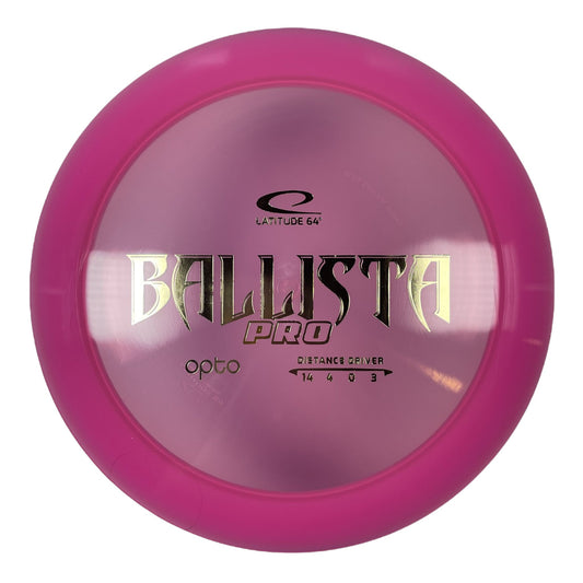 Latitude 64 Ballista Pro | Opto | Pink/Gold 173-176g Disc Golf