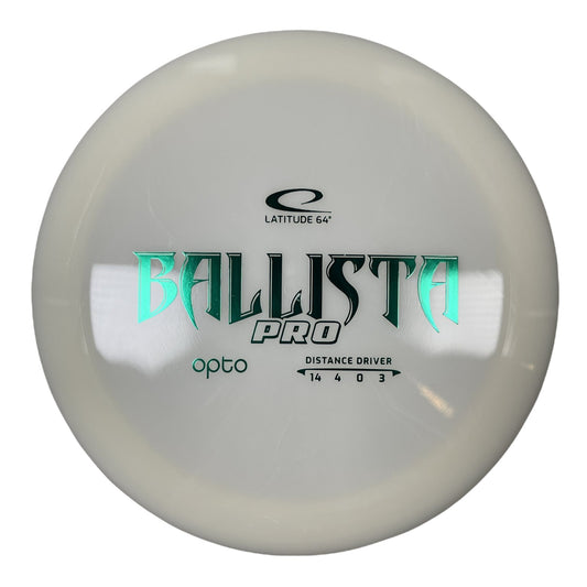 Latitude 64 Ballista Pro | Opto | White/Black 167-168g Disc Golf