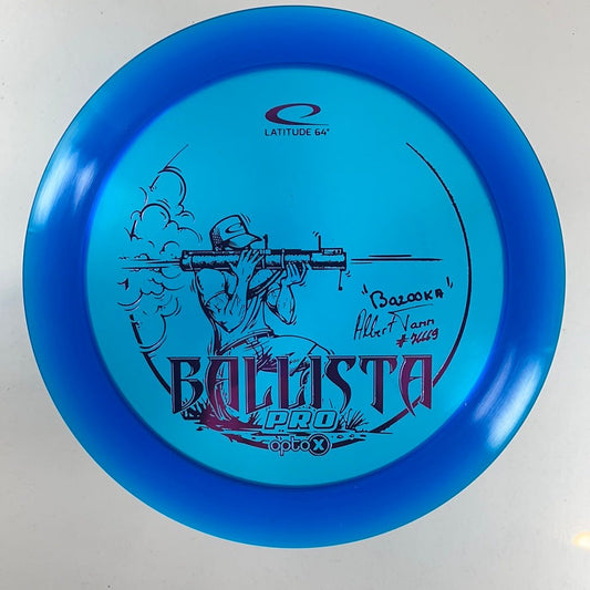 Latitude 64 Ballista Pro | Opto-X | Blue/Pink 174g (Albert Tamm) Disc Golf