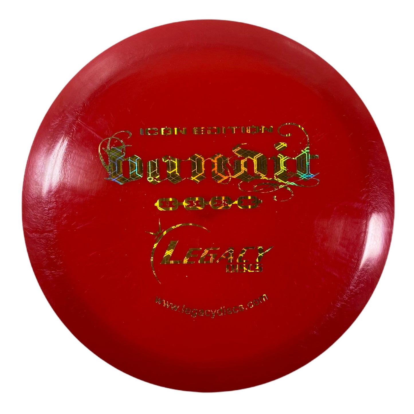 Legacy Discs Bandit | Icon | Red/Gold 173g Disc Golf