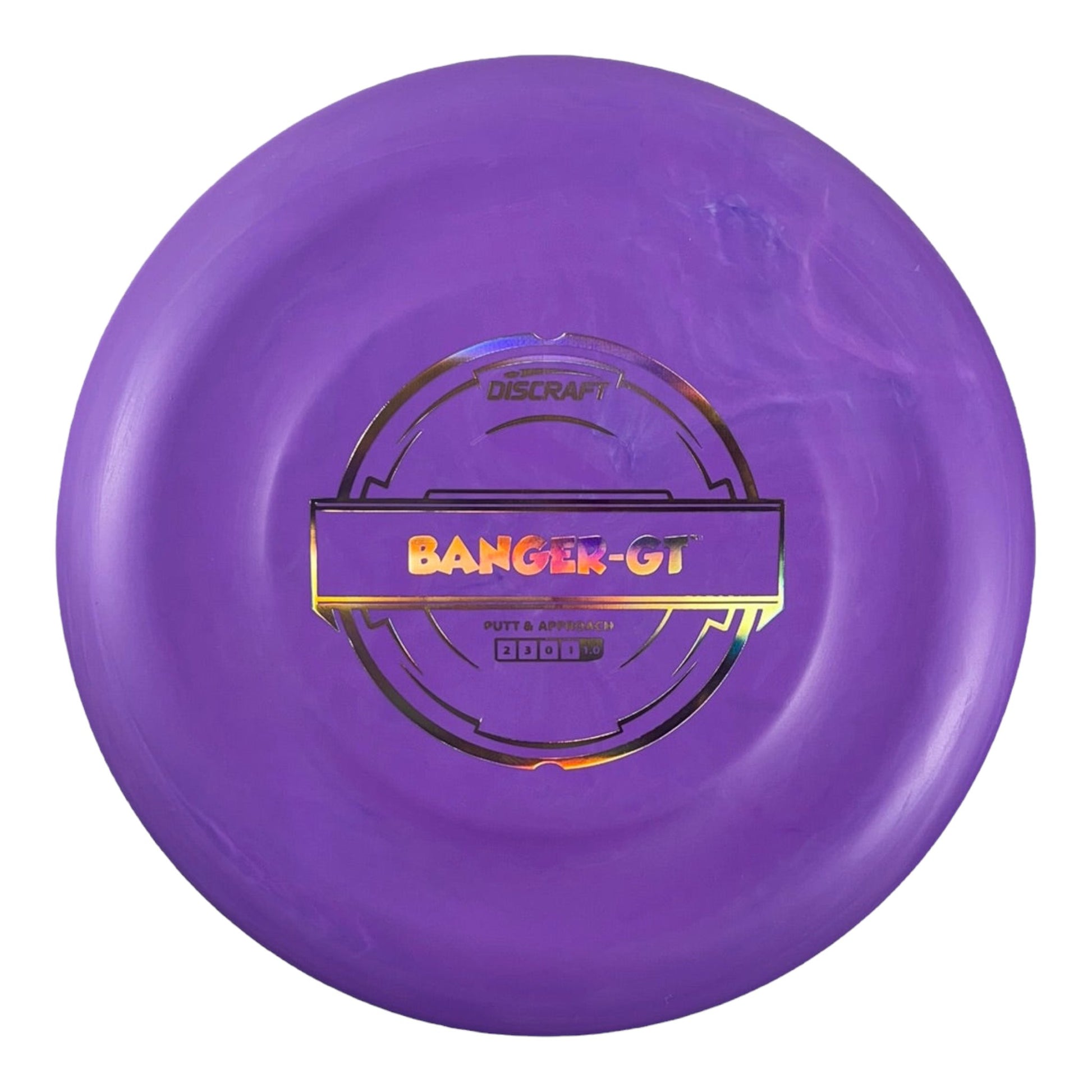 Discraft Banger-GT | Putter Line | Purple/Gold 172g Disc Golf