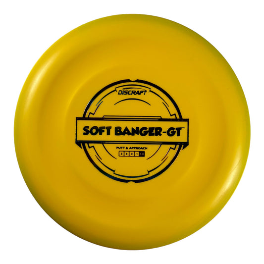 Discraft Banger-GT | Soft Putter Line | Yellow/Rainbow 173g Disc Golf