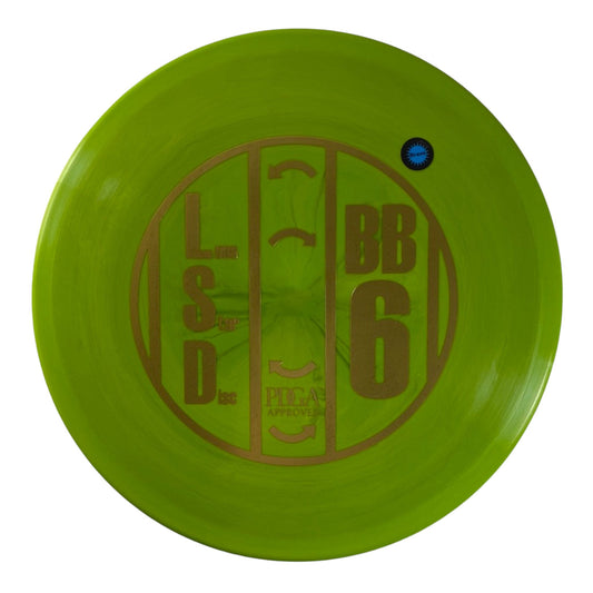 Lone Star Discs BB6 | Bravo | Green/Gold 176g Disc Golf