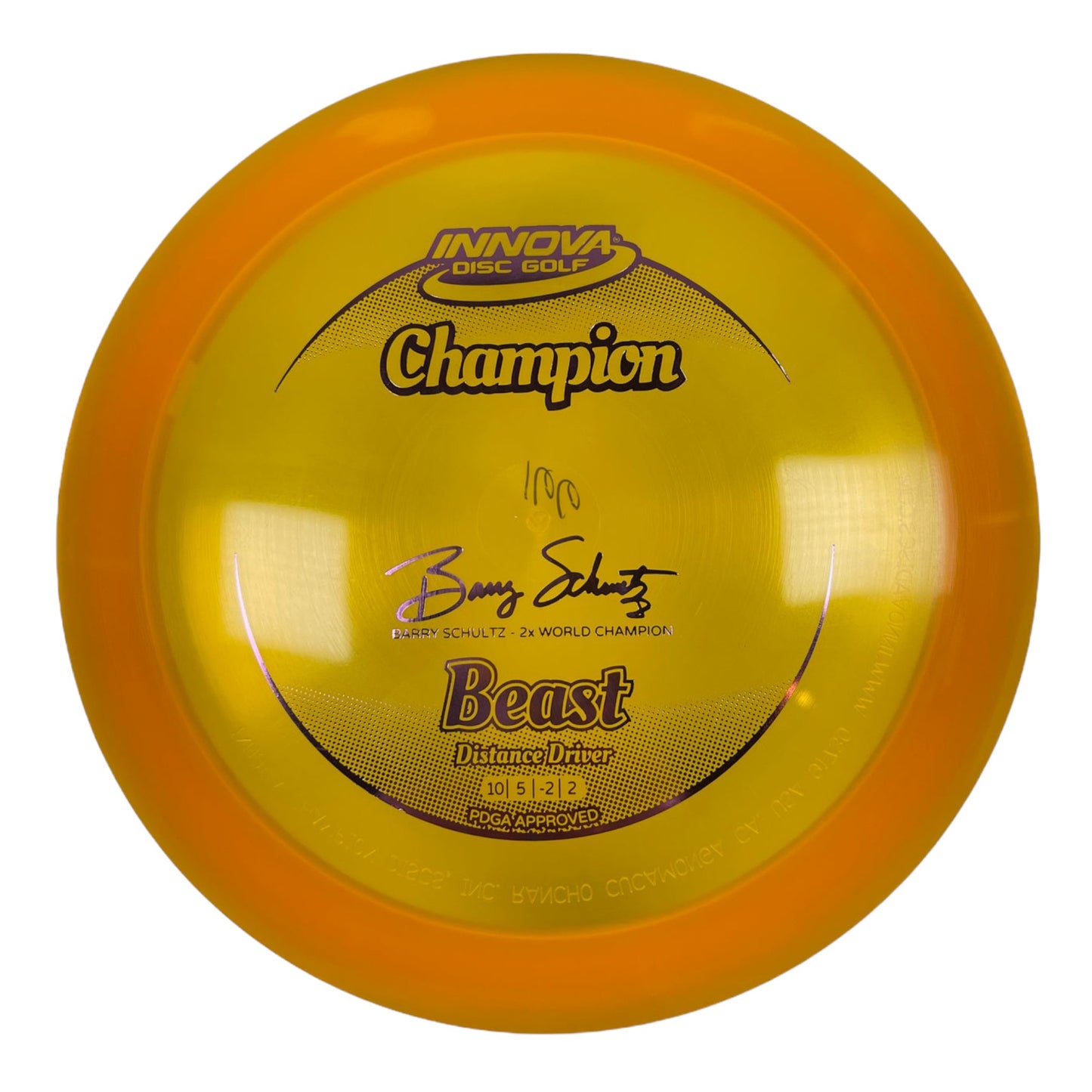 Innova Champion Discs Beast | Champion | Orange/Purple 166-167g Disc Golf