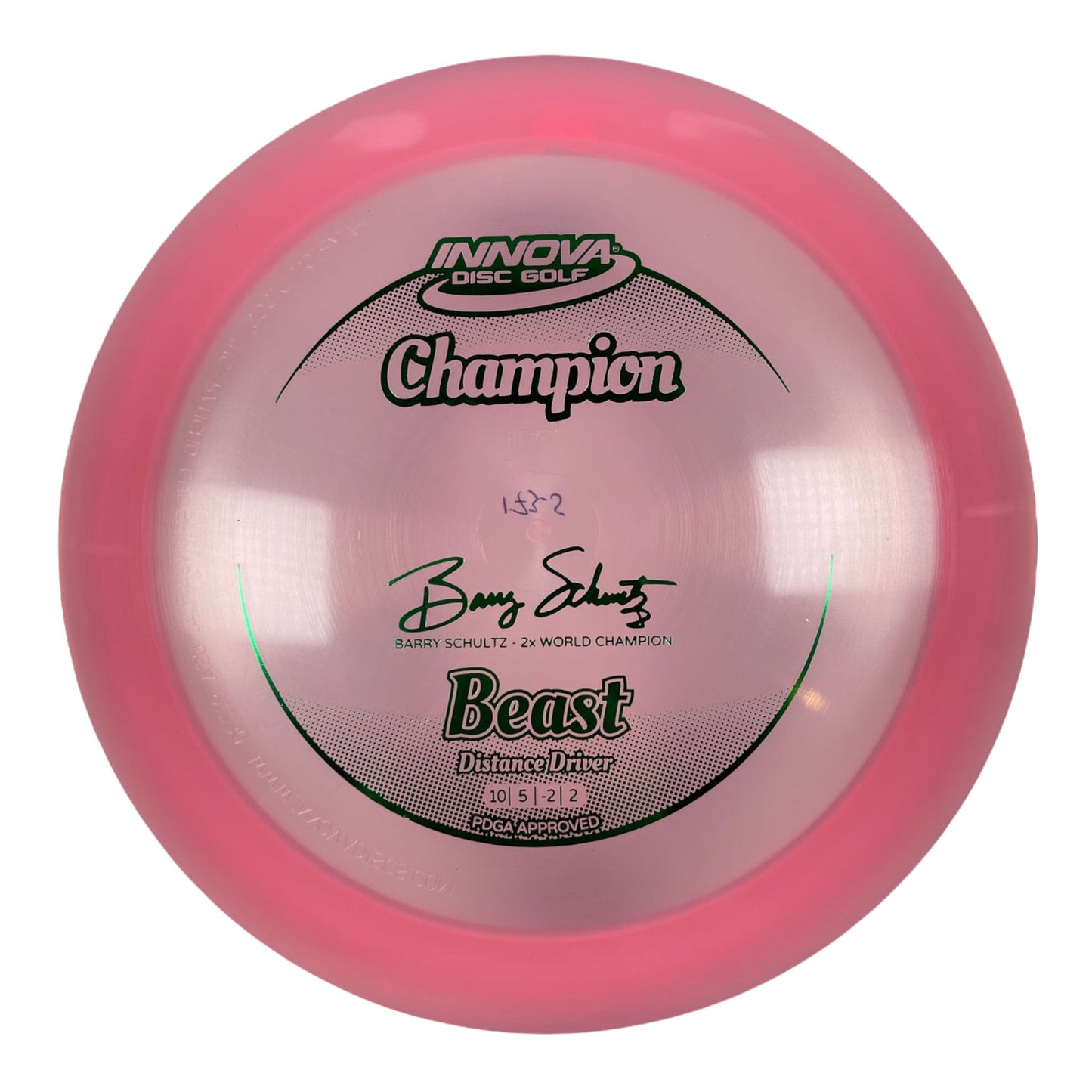 Innova Champion Discs Beast | Champion | Pink/Green 175g Disc Golf