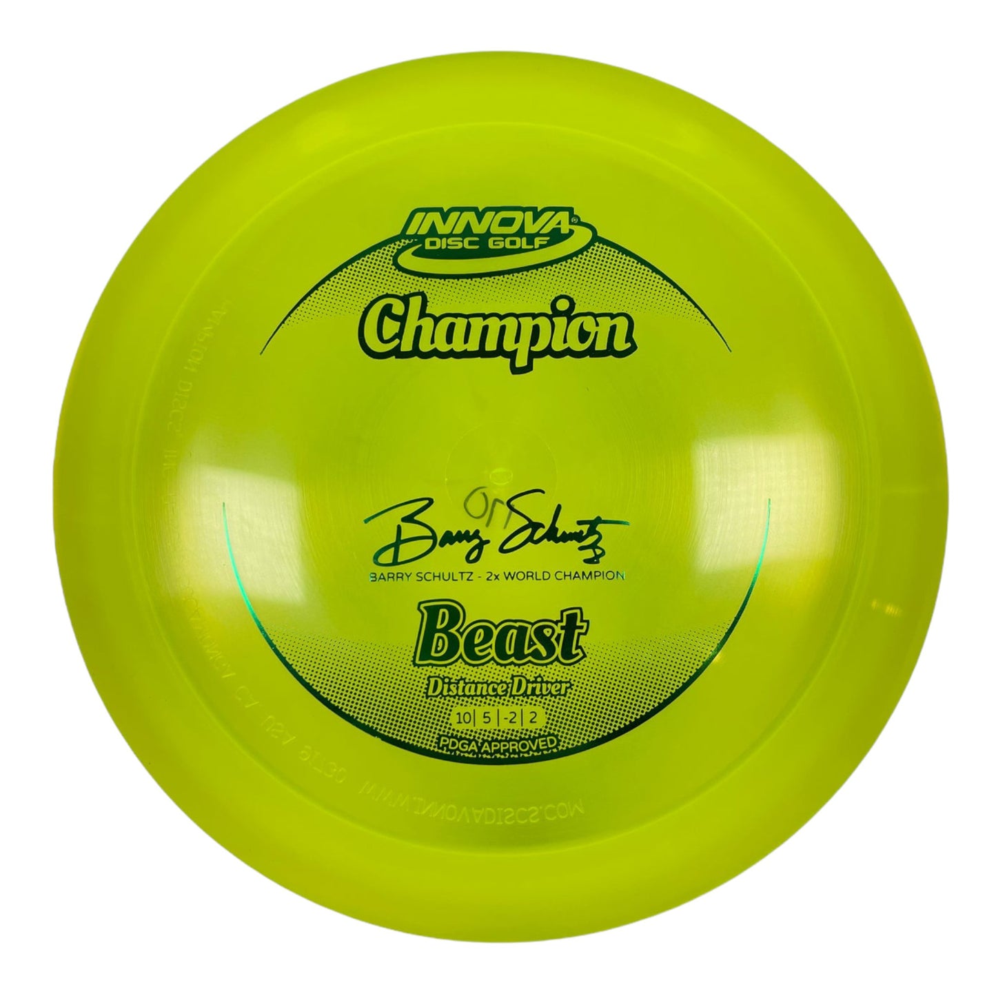 Innova Champion Discs Beast | Champion | Yellow/Green 170g Disc Golf