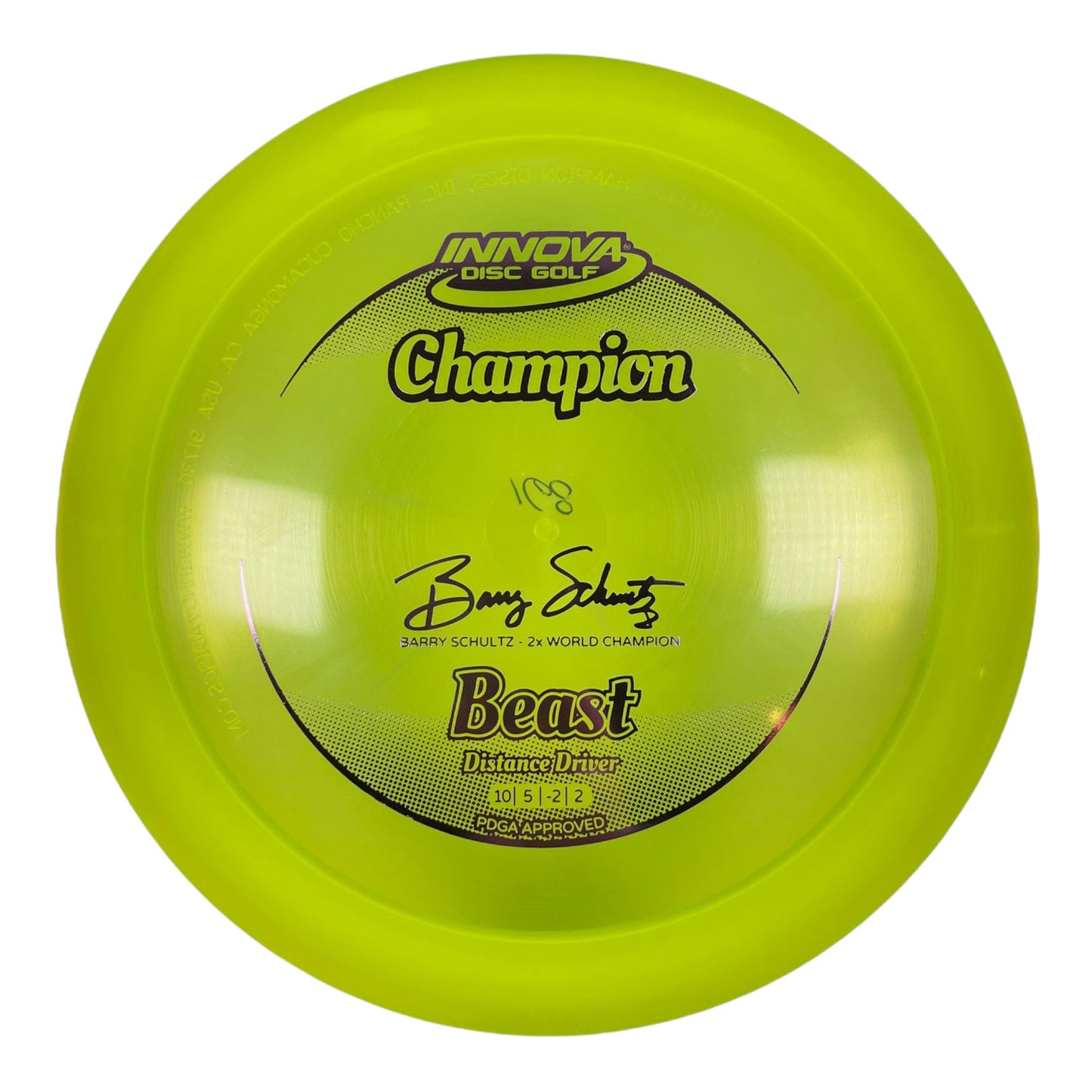 Innova Champion Discs Beast | Champion | Yellow/Purple 168g Disc Golf