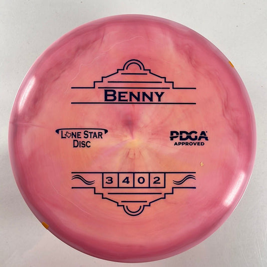 Lone Star Discs Benny | Alpha | Pink/Blue 170g Disc Golf