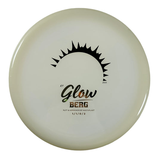 Kastaplast Berg | K1 Glow | Glow/Gold 173g Disc Golf