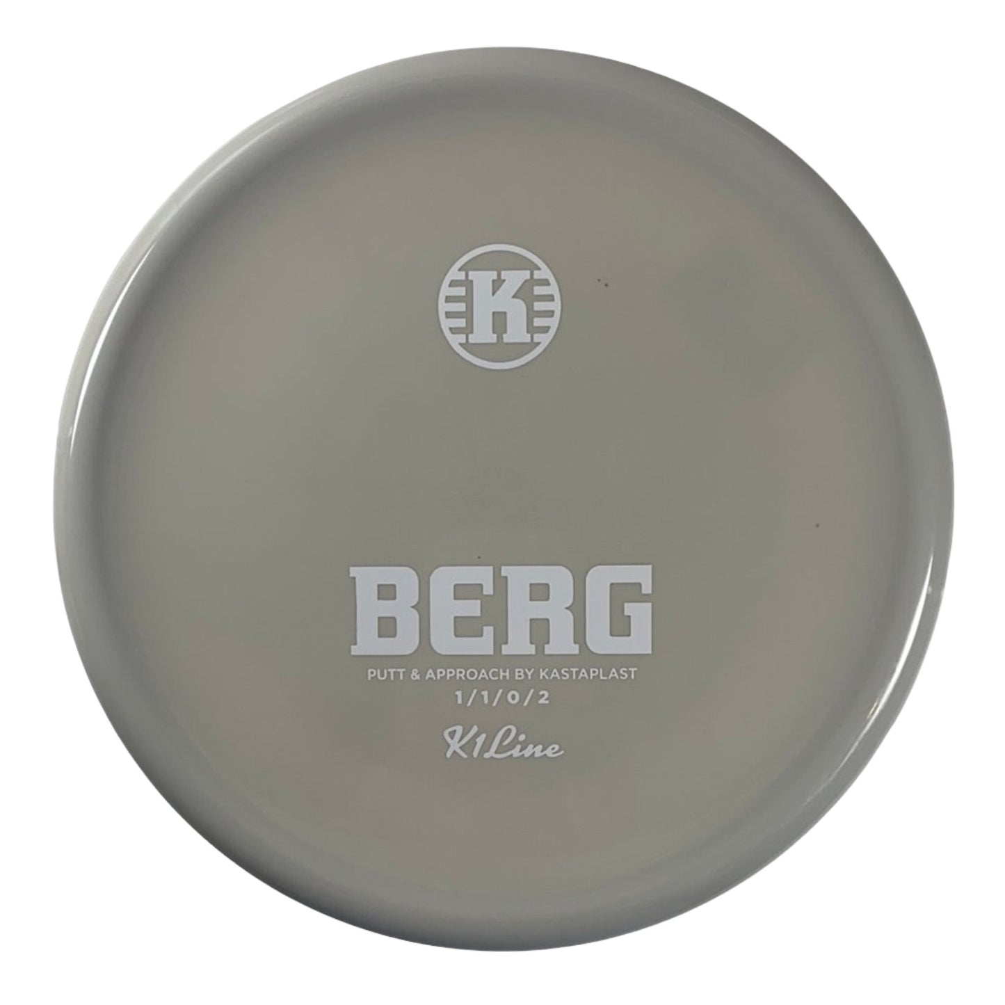 Kastaplast Berg | K1 | Grey/White 170-172g Disc Golf