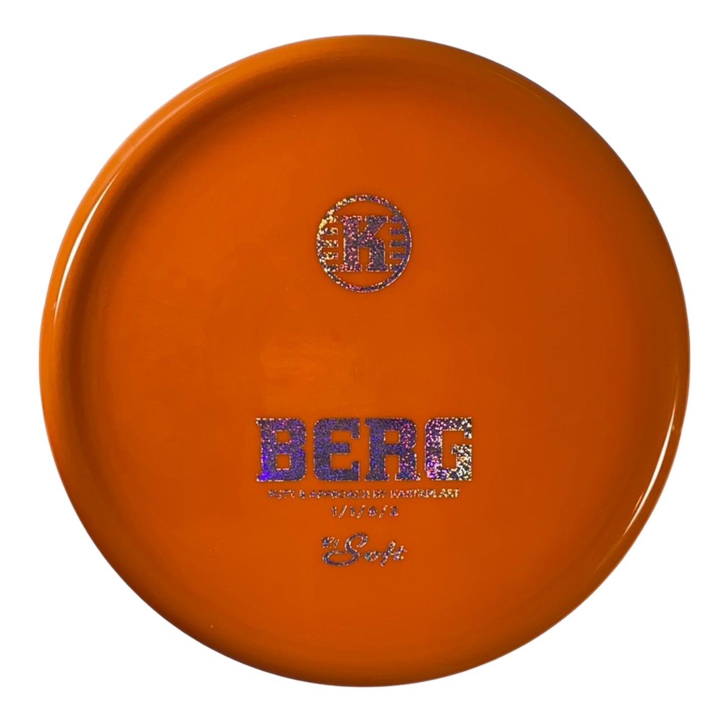 Kastaplast Berg | K1 Soft | Orange/Holo 171-172g Disc Golf