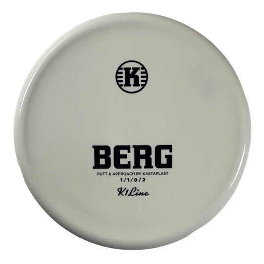 Kastaplast Berg | K1 | White/Black 172-174g Disc Golf