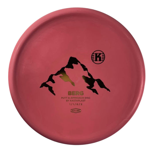 Kastaplast Berg | K3 | Pink/Gold 173-174g Disc Golf
