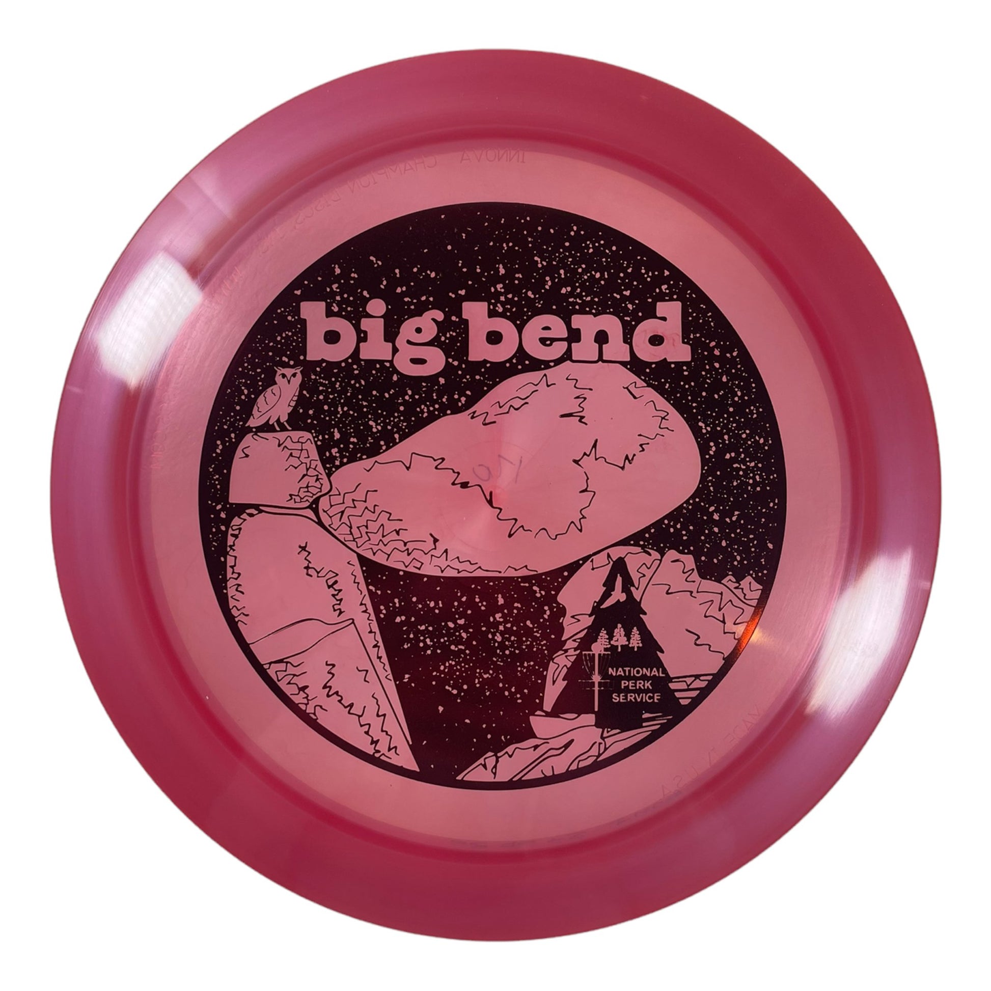 Innova Champion Discs Big Bend - Shryke | Champion | Pink/Red 170g (First Run) 27/50 Disc Golf