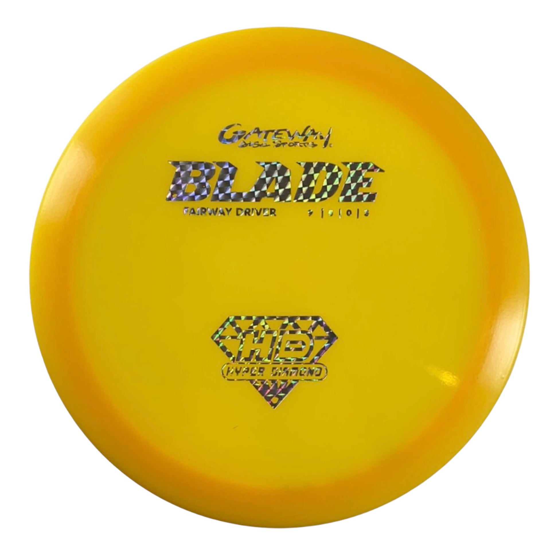 Gateway Disc Sports Blade | Hyper Diamond (HD) | Orange/Holo 175g Disc Golf