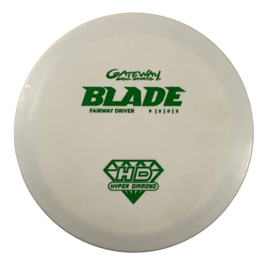 Gateway Disc Sports Blade | Hyper Diamond (HD) | White/Green 172g Disc Golf