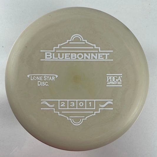 Lone Star Discs Bluebonnet | Victor 1 | Tan/White 168g Disc Golf