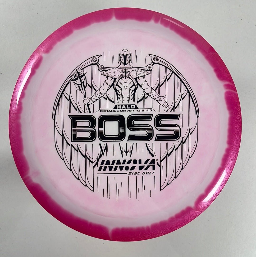 Innova Champion Discs Boss | Halo | Pink/Black 170g Disc Golf