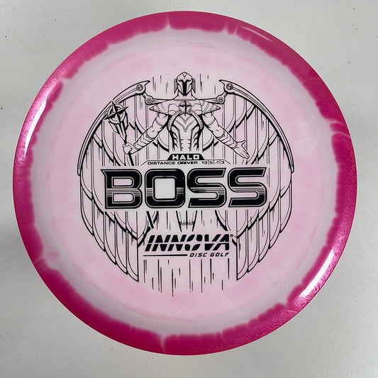 Innova Champion Discs Boss | Halo | Pink/Black 170g Disc Golf