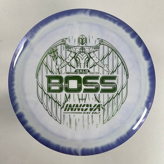 Innova Champion Discs Boss | Halo | Purple/Green 173g Disc Golf