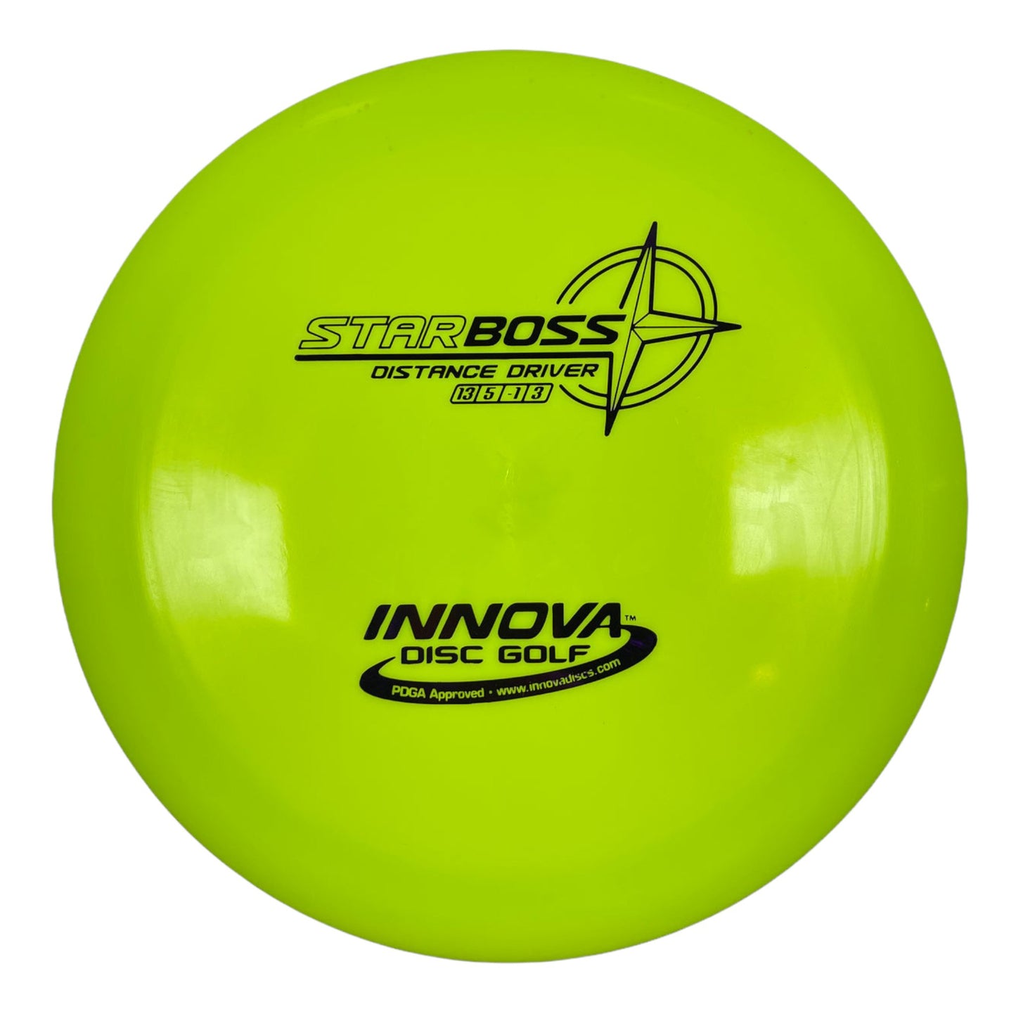 Innova Champion Discs Boss | Star | Yellow/Purple 175g Disc Golf