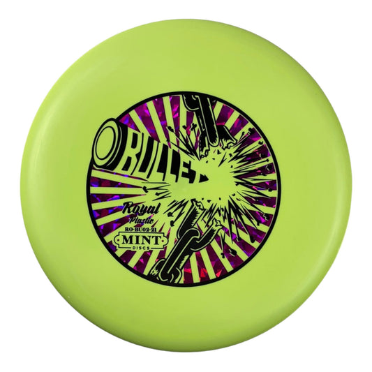 Mint Discs Bullet | Medium Royal | Green/Pink 168g Disc Golf