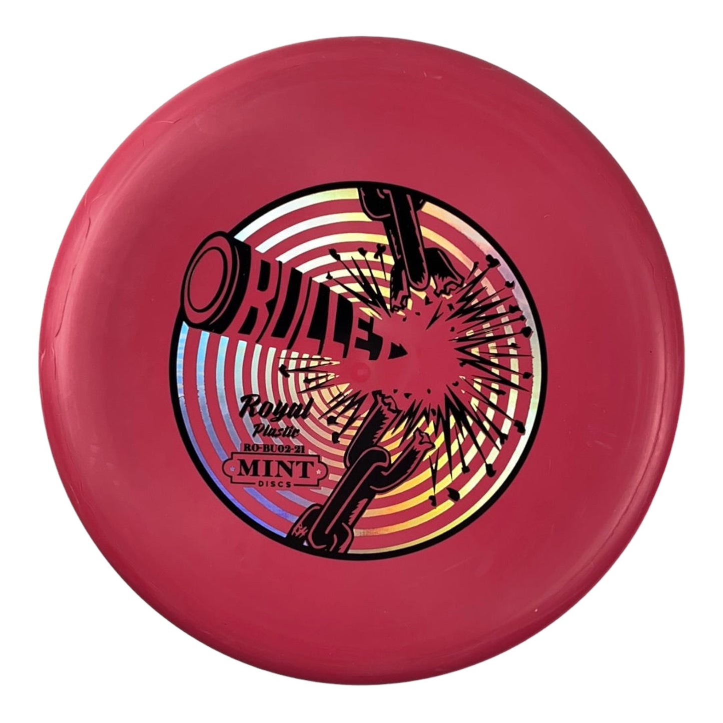 Mint Discs Bullet | Medium Royal | Pink/Holo 173g Disc Golf