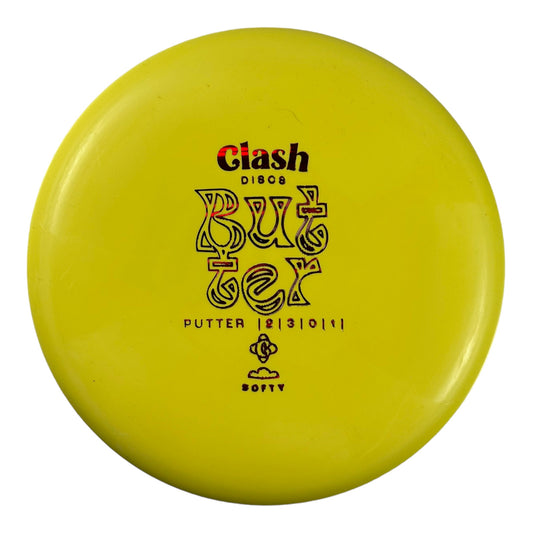 Clash Discs Butter | Softy | Yellow/Red 168-169g Disc Golf