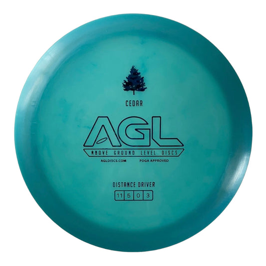 Above Ground Level Cedar | Alpine | Blue/Blue 171g Disc Golf