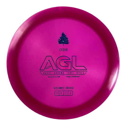 Above Ground Level Cedar | Alpine | Pink/Blue 173g Disc Golf