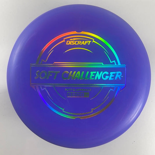 Discraft Challenger | Putter Line Soft | Purple/Gold 174g Disc Golf