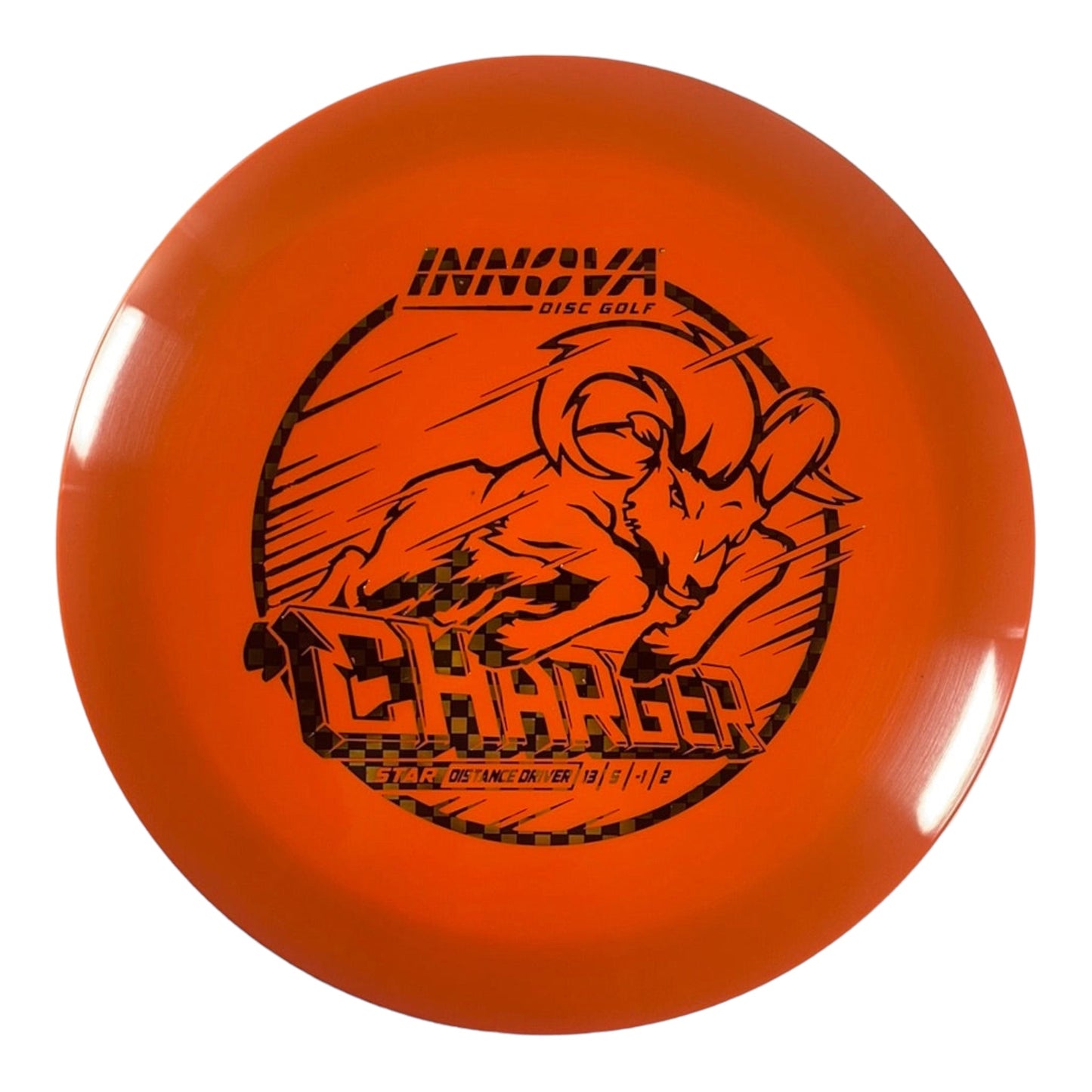 Innova Champion Discs Charger | Star | Orange/Checkers 171g Disc Golf