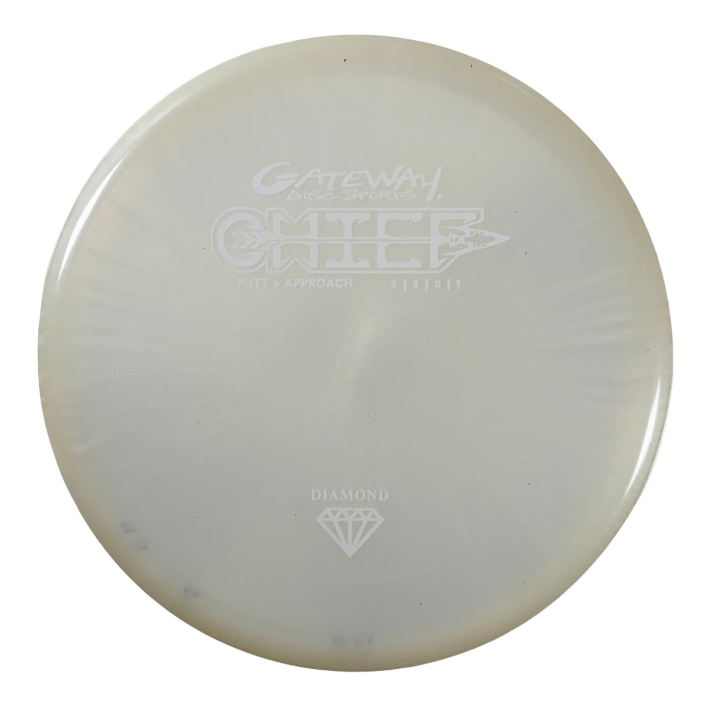 Gateway Disc Sports Chief | Diamond | White/White 175g Disc Golf