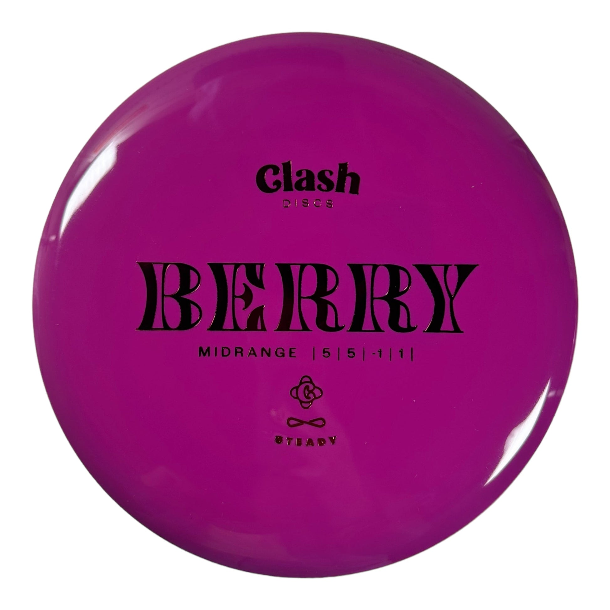 Clash Discs Berry | Steady | Purple/Red 172-173g Disc Golf