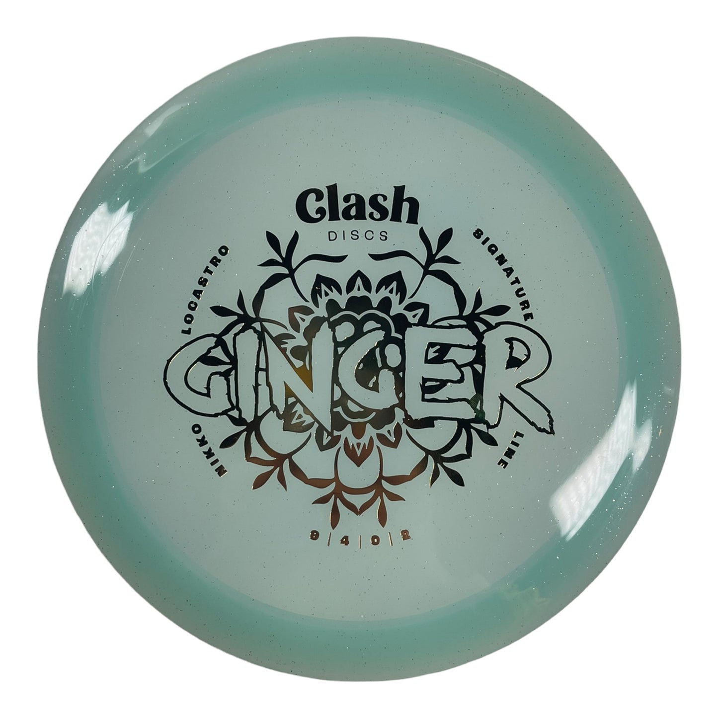 Clash Discs Ginger | Steady | Blue/Red 171-174g (Nikko Locastro) Disc Golf