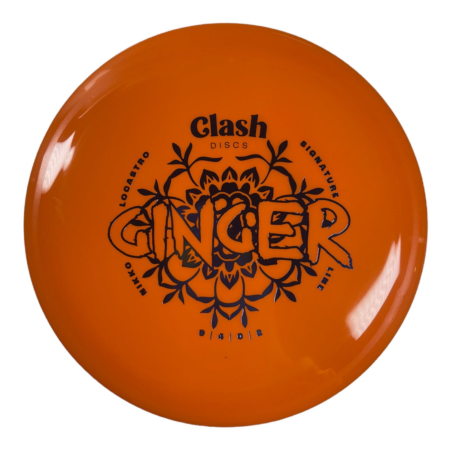 Clash Discs Ginger | Steady | Orange/Blue 170-172g (Nikko Locastro) Disc Golf