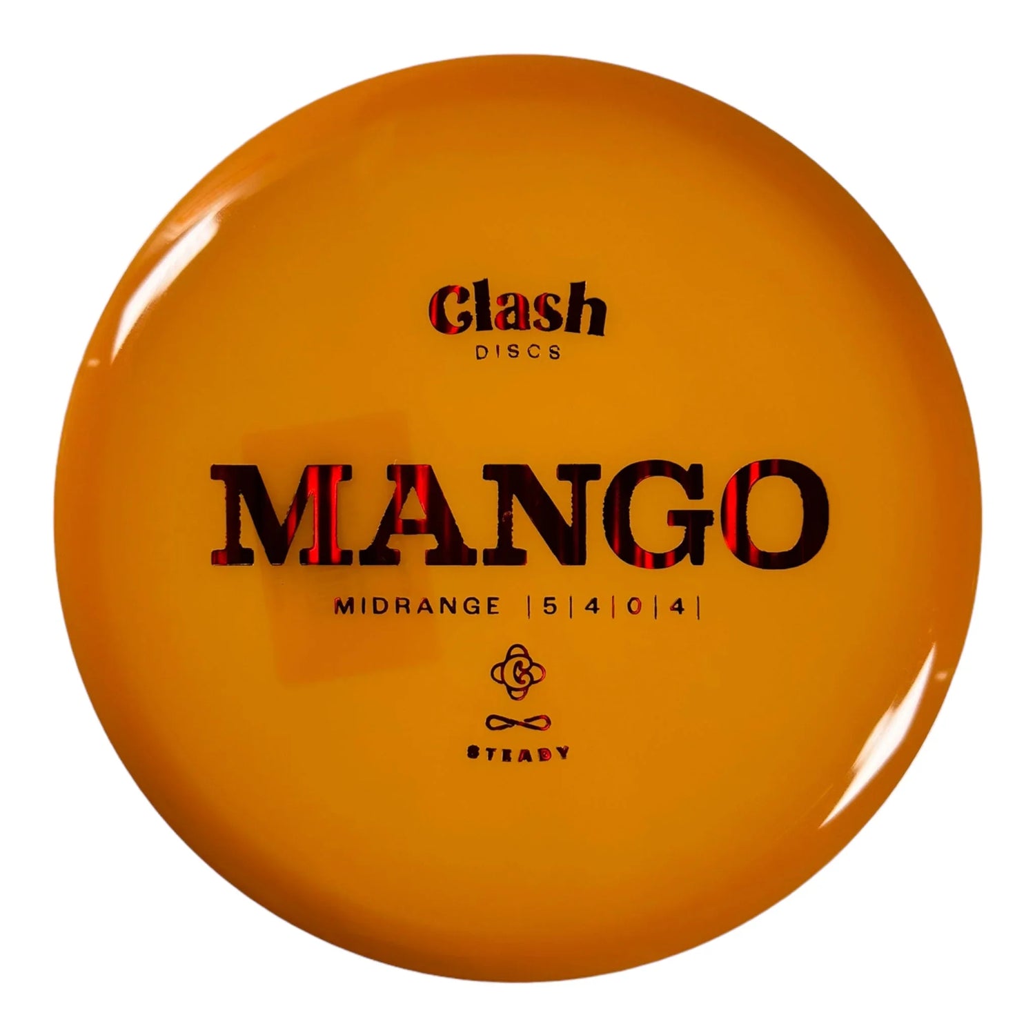 Clash Discs Mango | Steady | Orange/Red 175 - 176g Disc Golf