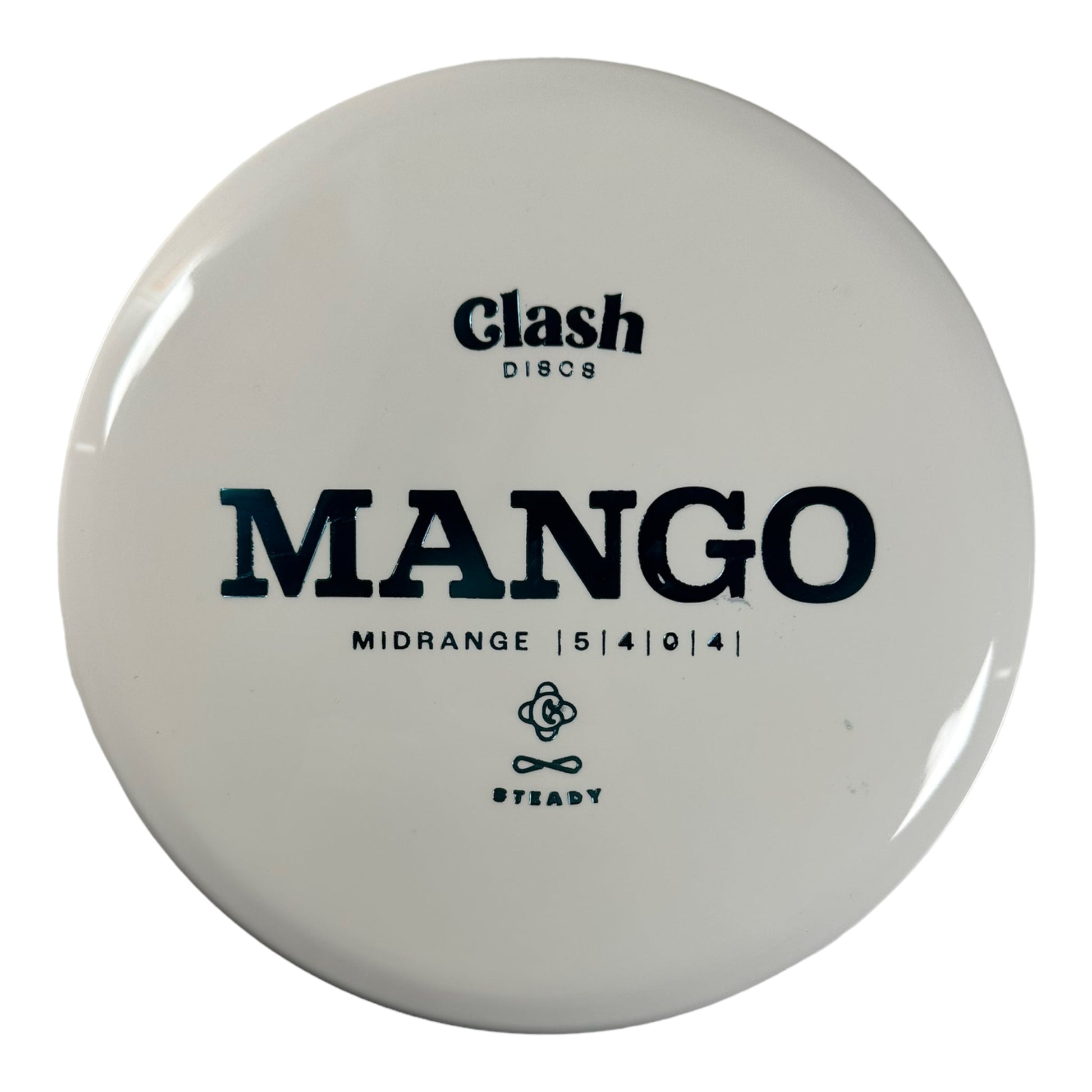 Clash Discs Mango | Steady | White/Blue 170-171g Disc Golf