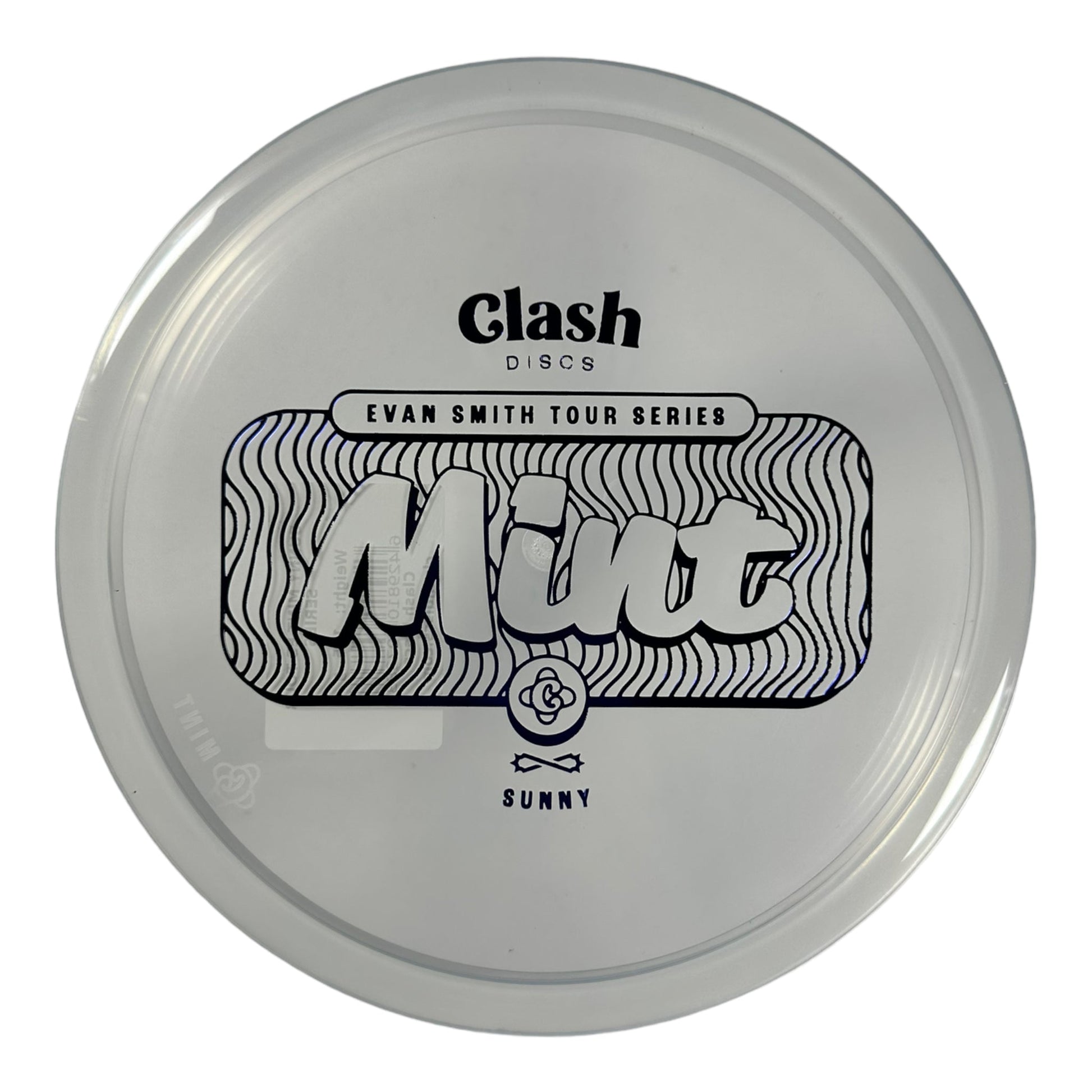 Clash Discs Mint | Sunny | Clear/Blue 175-176g Disc Golf