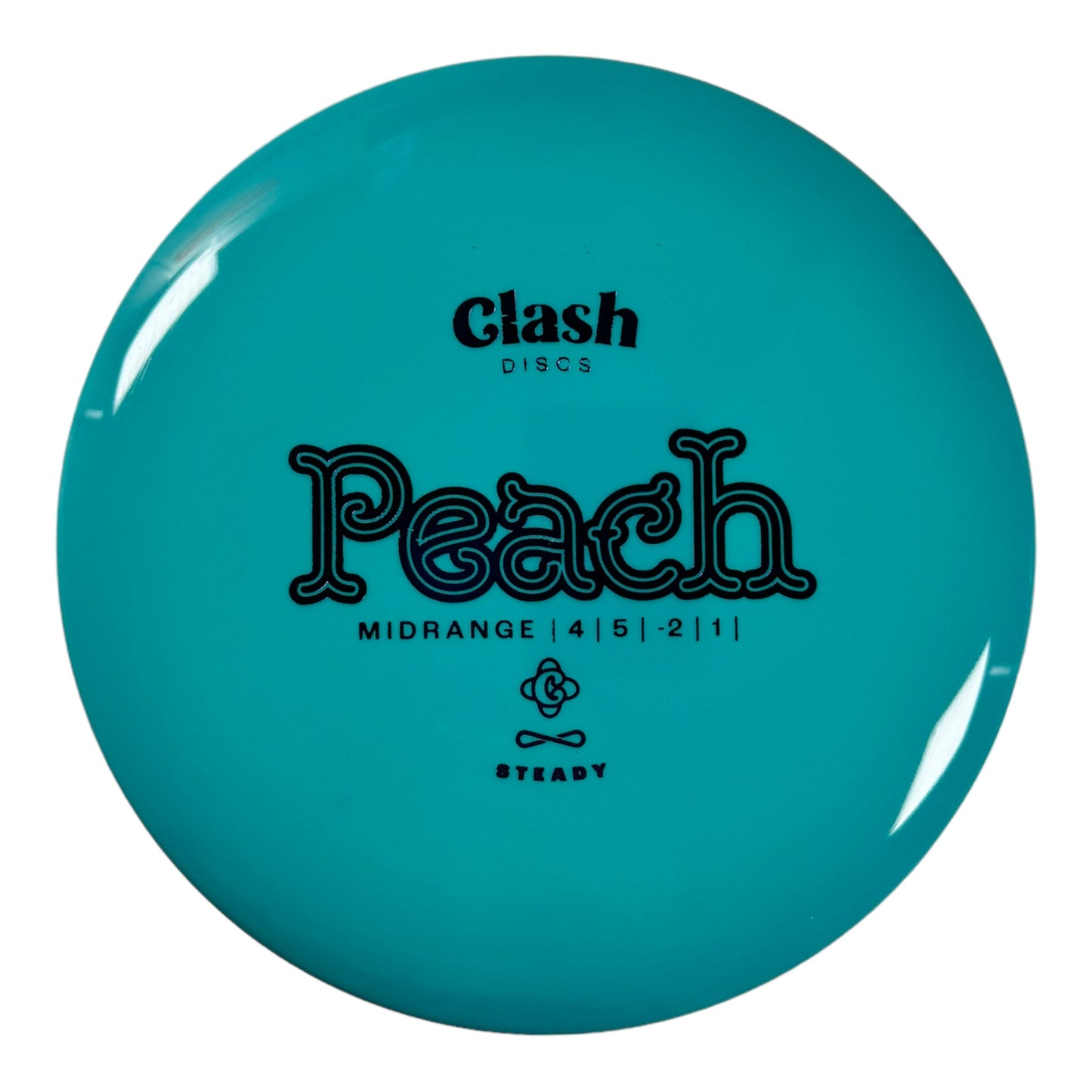 Clash Discs Peach | Steady | Teal/Purple 173-176g Disc Golf