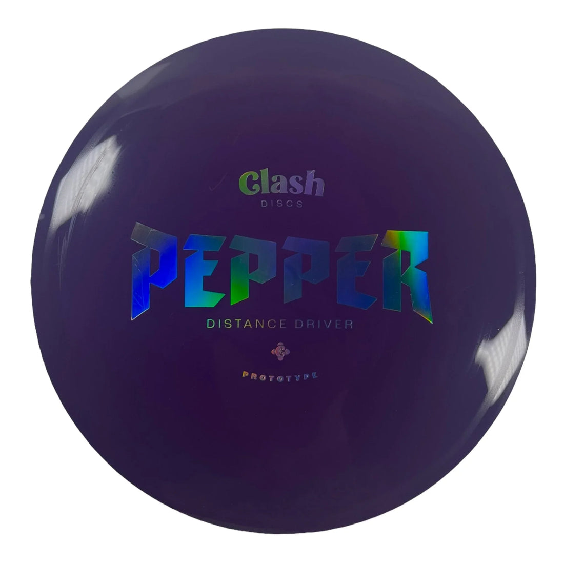 Clash Discs Pepper | Steady | Purple/Holo 174 - 176g (Prototype) Disc Golf