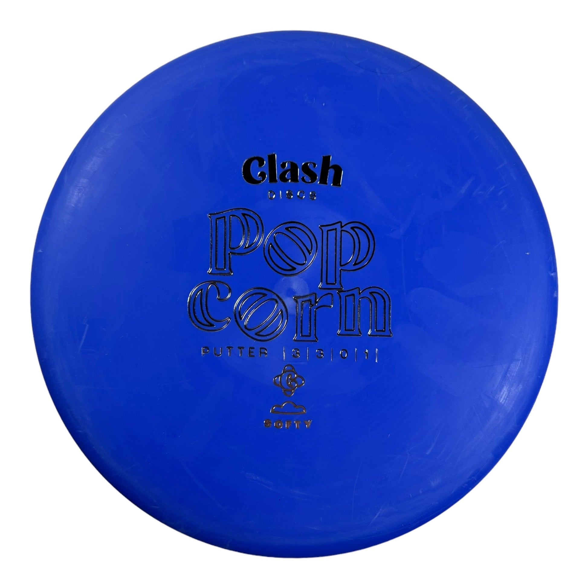 Clash Discs Popcorn | Softy | Blue/Silver 169g Disc Golf