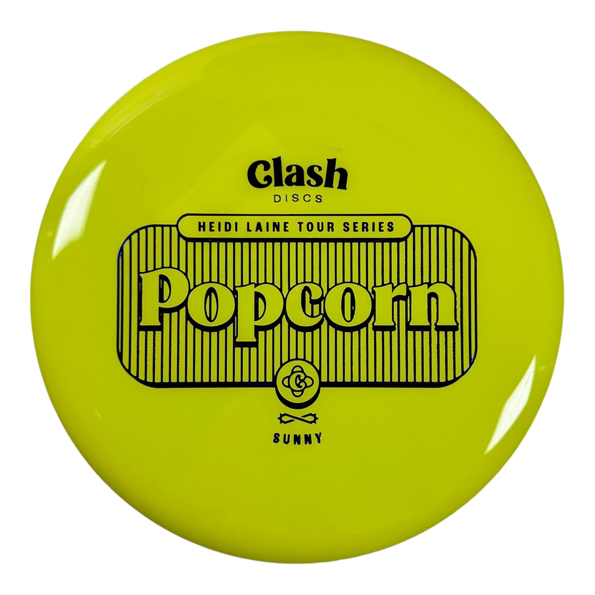 Clash Discs Popcorn | Sunny | Yellow/Blue 177g (Heidi Laine) Disc Golf