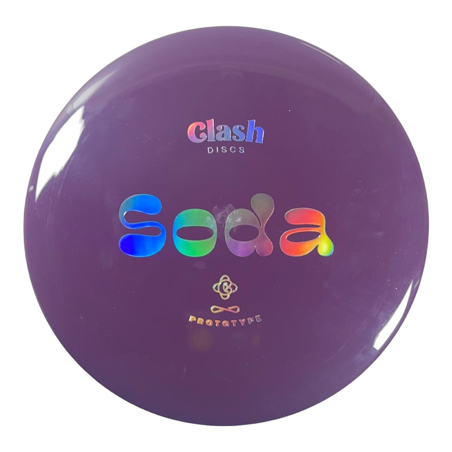 Clash Discs Soda | Steady | Purple/Holo 172-173g Disc Golf