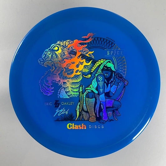 Clash Discs Spice | Steady | Blue/Gold 176g (Eric Oakley) Disc Golf