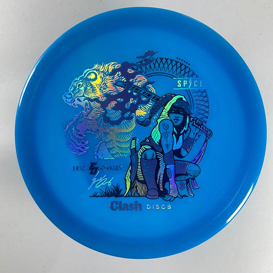 Clash Discs Spice | Steady | Blue/Purple 175g (Eric Oakley) Disc Golf