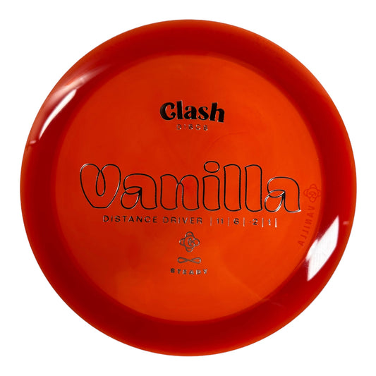 Clash Discs Vanilla | Steady | Red/Silver 173-175g Disc Golf