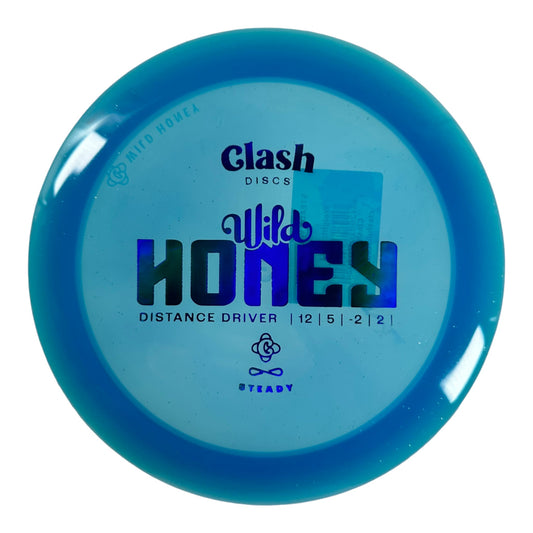 Clash Discs Wild Honey | Steady | Blue/Blue 173-174g Disc Golf